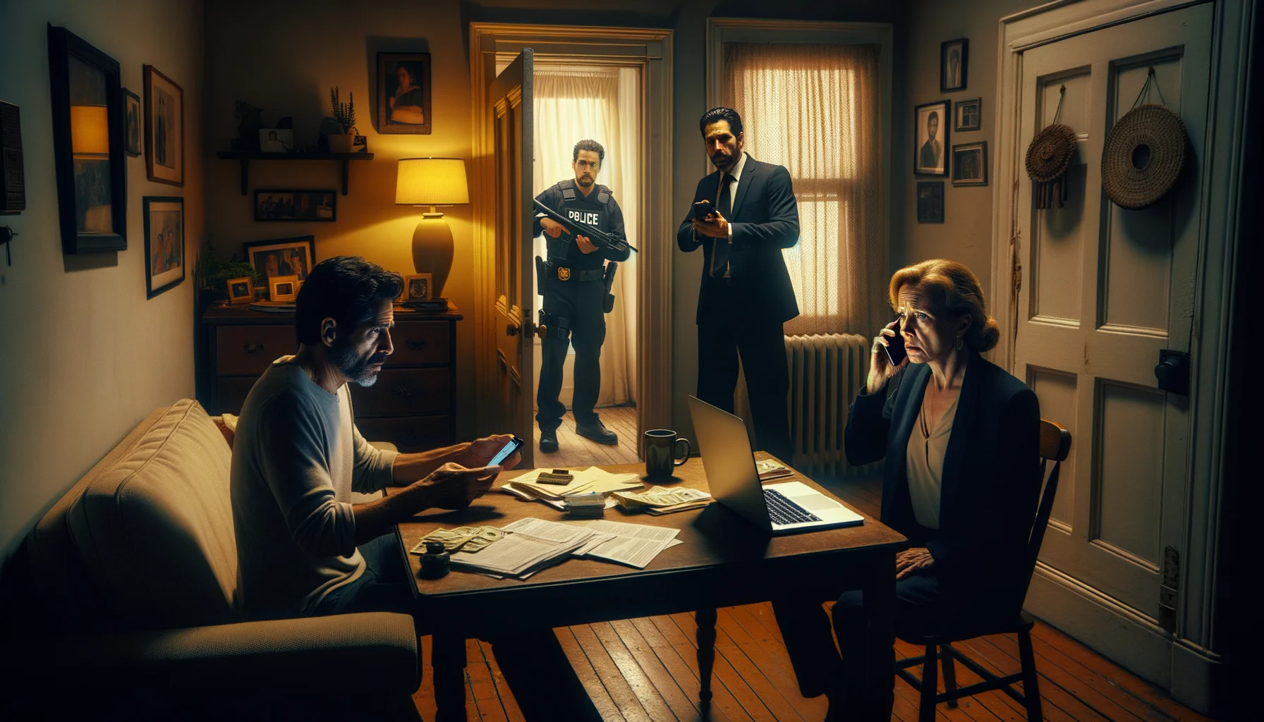 Лже-сотрудники полиции: схемы развода